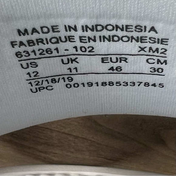 Nike Benassi JDI White Just Do It Printed Men\'s Slide Size 12 #B1531 main image 12